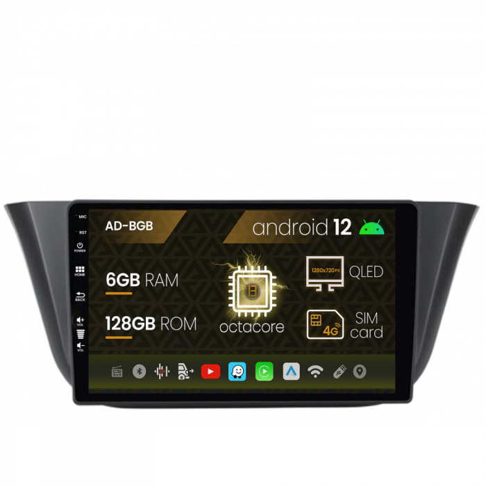 Navigatie Iveco Daily (2013+), Android 12, B-Octacore 6GB RAM + 128GB ROM, 9 Inch - AD-BGB9006+AD-BGRKIT361