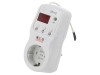 Regulator Temperatura LCD IP30 Novatek Electro TR-12-3, 220-230V AC, 16A, Domeniu -10...90 C