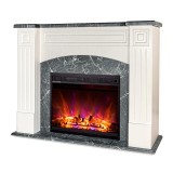 Semineu electric Magnolia &amp; Lorance color, Art Flame