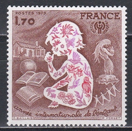 Franta 1979 - Anul Internațional al Copilului, MNH