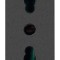 Priza standard italian 1M 16A Vimar Neve carbon matt 09203.CM