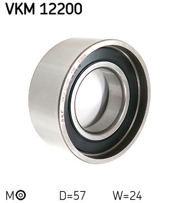 SKF VKM 12200 rola intinzator,curea distributie foto
