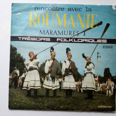 Vinil Rencontre avec la Roumanie - Tresors Folkloriques Roumains - Maramures