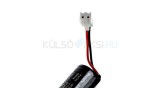 VHBW Baterie Leifheit BFN18650 1S1P for - 3400mAh, 3.7V, Li-ion