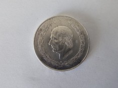 Mexic 5 Pesos 1953 Argint are 28 gr Rara foto