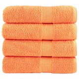VidaXL Prosoape de baie premium SOLUND 4 buc 100x150 cm 600 gsm
