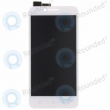 Lenovo Vibe C (A2020) Modul display LCD + Digitizer alb