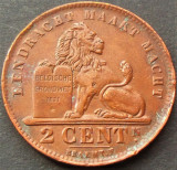 Moneda istorica 2 CENTIMES - BELGIA, anul 1919 *cod 2511 - DER BELGEN