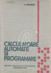 Calculatoare automate si programare (1973) foto