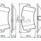 Set placute frana,frana disc AUDI A4 Avant (8K5, B8) (2007 - 2015) BOSCH 0 986 494 488