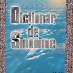 DICTIONAR DE SINONIME, DRAGOS MOCANU, 398 PAG, 2002, STARE FOARTE BUNA