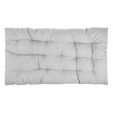Pernă de podea dublă, Gri, 82x42cm, cu șireturi de legare, CMCLASS