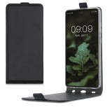 Husa pentru Samsung Galaxy A52, Piele ecologica, Negru, 54350.01, Kwmobile