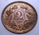 7.277 ELVETIA 2 RAPPEN 1932 B XF/AUNC