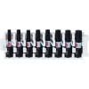 Set 8 biti Impact Control Bosch T15 T20 T25 T30 T40, 25mm, otel S2, zona torsiune extinsa, profesional
