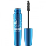 Mascara rezistent la apa Allround Waterproof 010 - Blackest Black, 11ml, Catrice