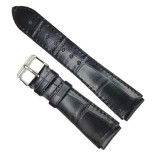 Cumpara ieftin Curea Ceas Fleurus din Piele de Vițel cu Imprimeu Crocodil &ndash; 19/22 mm