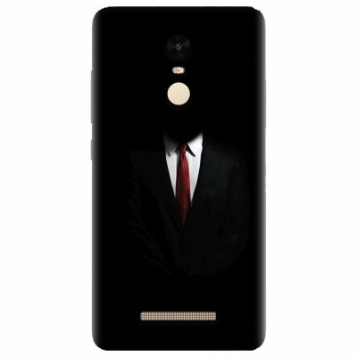 Husa silicon pentru Xiaomi Remdi Note 3, Mystery Man In Suit foto
