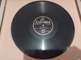 Disc patefon/gramofon Muzica Regimentului 2 Vanatori - Sarba capitalei/Sarba popilor