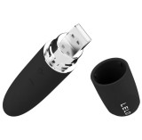 Vibrator Lelo MIA 3, 8 Moduri Vibratii, Silicon, USB, Negru, 11.3 cm
