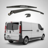 Cumpara ieftin Braț și Lamelă Ștergător Spate Renault Trafic II Bus Van JL FL (2001-) - 420mm, Mammooth MMT RAW 398