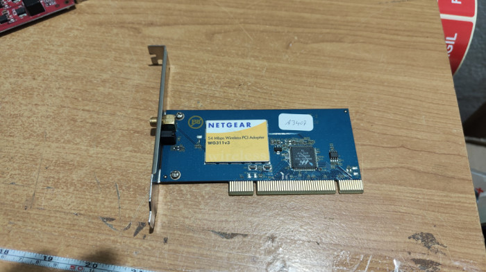 Netgear 54mbps PCI Adapter WG311 v3 #A3407