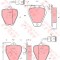 Set placute frana,frana disc AUDI A8 (4D2, 4D8) (1994 - 2002) TRW GDB1162