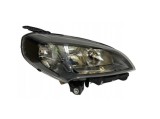 Far FIAT DOBLO (263), 01.2015-, partea dreapta, DEPO, cu daytime running light; H7+H7+W21W+WY21W; electrical; negru rim; cu motor; halogen,