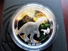 AUSTRALIA 2015 - Age Of Dinosaurs - Muttaburrasaurus 1 Dollar Silver Proof - Elizabeth II (Argint) (309), Australia si Oceania