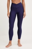Casall jambiere de yoga culoarea negru, neted