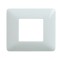 Rama Bticino Matix SAM4802BBNE, 2 module, alb, pentru priza / intrerupator