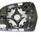 Geam oglinda exterioara cu suport fixare Audi A3 (8p), 2010-10.2012, A4/S4 (B8), 2010-12.2015; A5/S5 (B8), 2010-10.2011 , A5/S5 (B8), 10.2011-, parte
