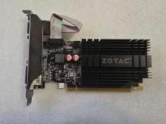 Placa video ZOTAC GeForce GT 710, 2GB DDR3, 64-bit - poze reale foto