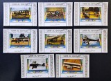 Umm al-Qiwain 1971 Seria "Istoria Aviației / Avioane din Primul Război Mondial" Valori 1 R / AirmailObliterat CTO / Ștampilat de Onoare - A90