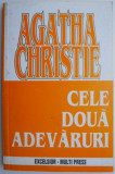 Cele doua adevaruri Agatha Christie carte politista anticariat stare buna