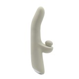 Vibrator Rosy Wiggling Milky Alb
