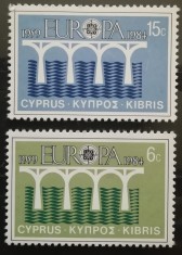 BC225, Cipru-Kibris 1984, serie europa cept foto
