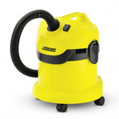 Aspirator Karcher WD2, 1000 W, 12 l, furtun extrudat, 1 viteza, furtun 1.9 m, plastic foto