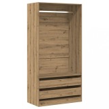 Cumpara ieftin Sifonier, Stejar artizanal, 100x50x200 cm, lemn prelucrat