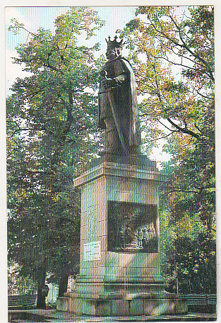 bnk cp Suceava - Statuia lui Stefan cel Mare - necirculata