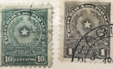 Timbre America Interbelica TMB1AMC Parargui centavo - set/lot/serie 2