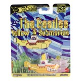 HOT WHEELS POP CULTURE MASINUTA METALICA THE BEATLES YELLOW SUBMARINE SCARA 1:64 SuperHeroes ToysZone, Mattel