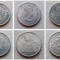 Lot 6 monede straine, diferite aliaje, falsuri bine executate