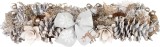 Ikebana advent naturala MagicHome pentru Craciun, 44x15x9 cm