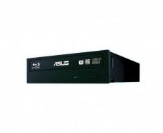 Unitate optica asus blu-ray reader asus intern 12x s-ata negru cyberlink power2go 8(burn) bulk foto