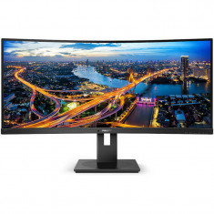 Monitor LED Philips 346B1C/00 Curbat 34 inch 5 ms Negru 100 Hz