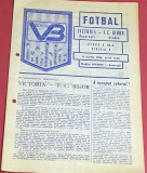 Program meci fotbal VICTORIA Bucuresti - FC BIHOR Oradea (11.03.1986)