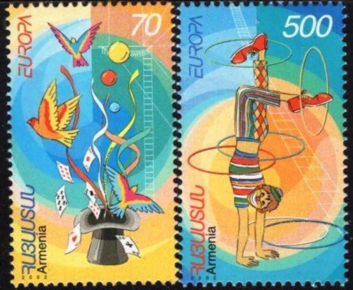 Armenia 2002 - Europa, circul, serie neuzata