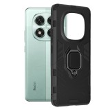 Husa pentru xiaomi redmi note 14 pro - att ring, tip suport, negru