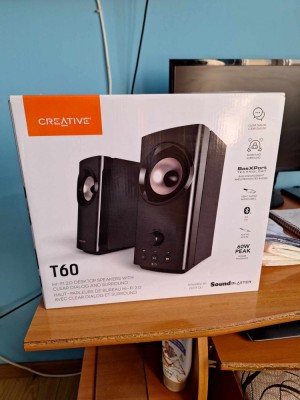 Boxe 2.0 Wireless Creative T60 foto